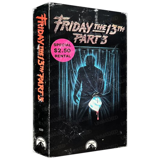 Friday the 13th Part 3 Oversized VHS Plaque