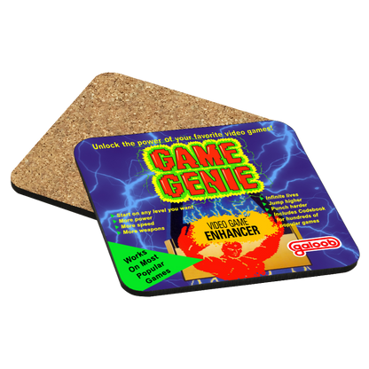 Game Genie Drink Coaster