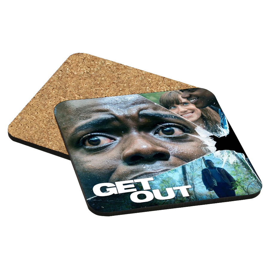 Get Out Drink Coaster