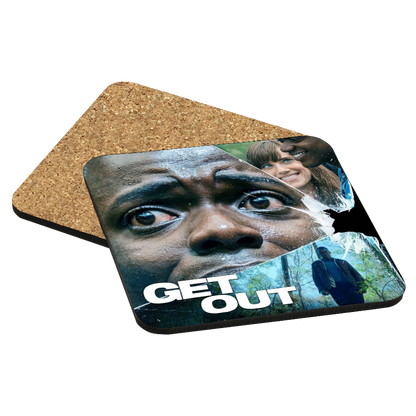 Get Out Drink Coaster