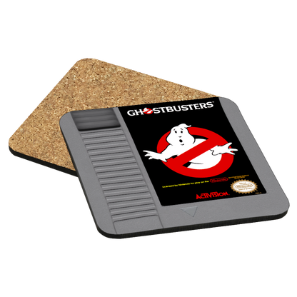 Ghostbusters NES Drink Coaster