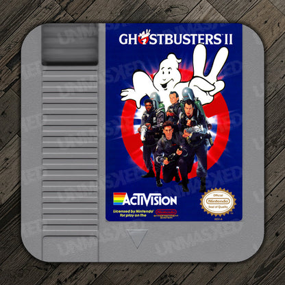 Ghostbusters II NES Drink Coaster