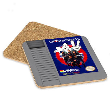 Ghostbusters II NES Drink Coaster