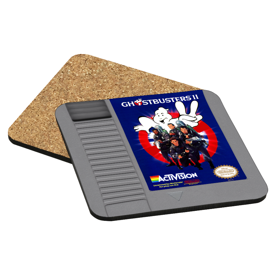 Ghostbusters II NES Drink Coaster