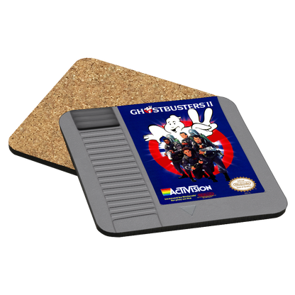 Ghostbusters II NES Drink Coaster