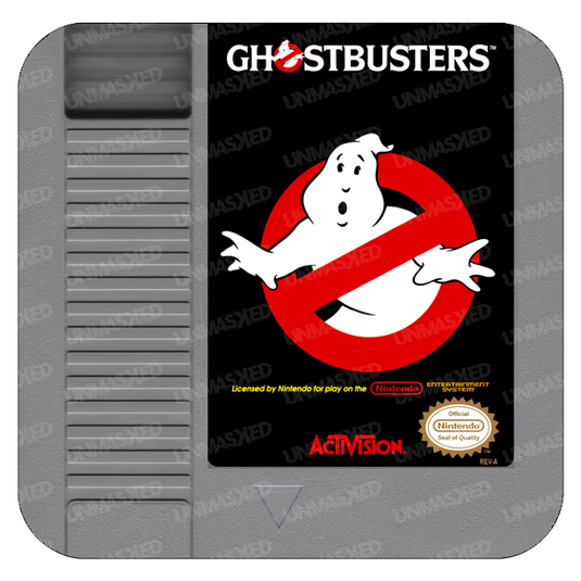 Ghostbusters NES Drink Coaster