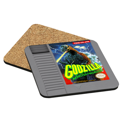 Godzilla NES Drink Coaster