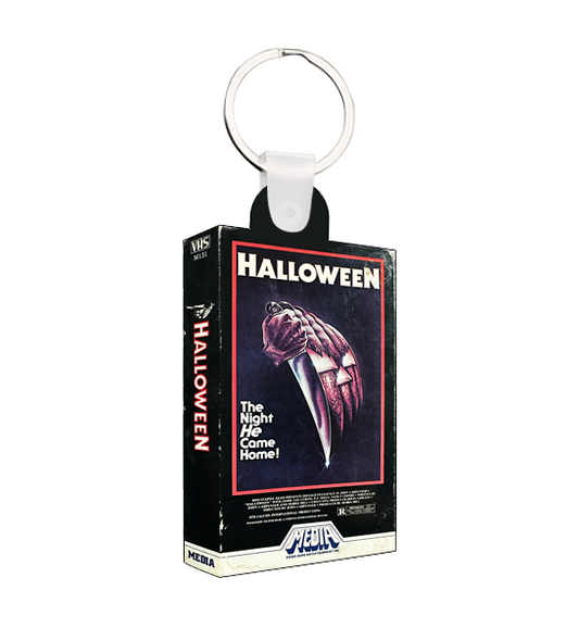 Halloween Mini VHS Keychain