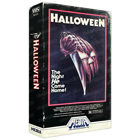 Halloween Oversized VHS Plaque