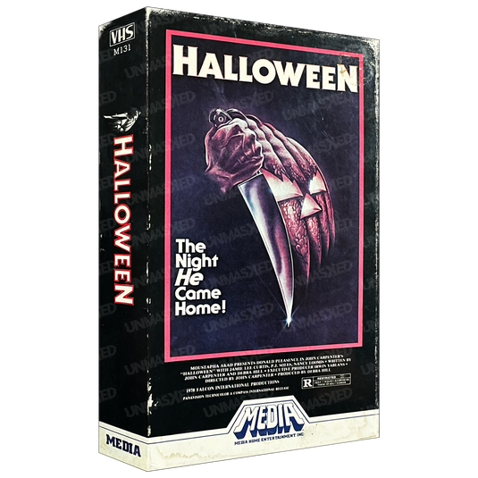 Halloween Oversized VHS Plaque