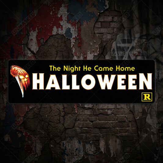 Halloween Aluminum Street Sign