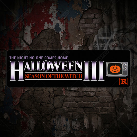 Halloween III Aluminum Street Sign