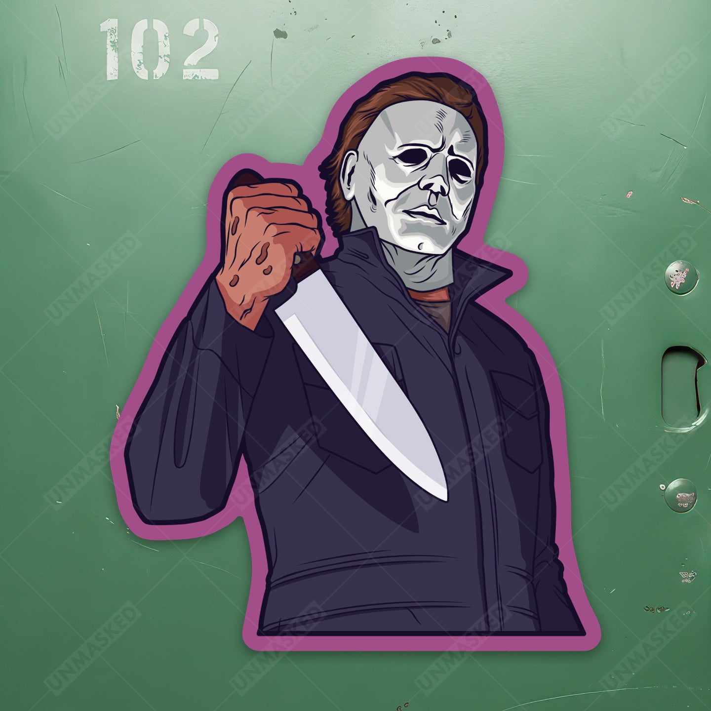 Halloween Michael Myers Sticker
