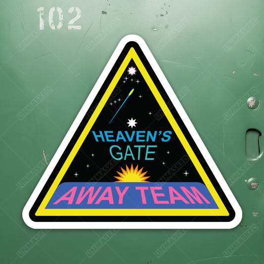 Heaven's Gate Away Team Sticker