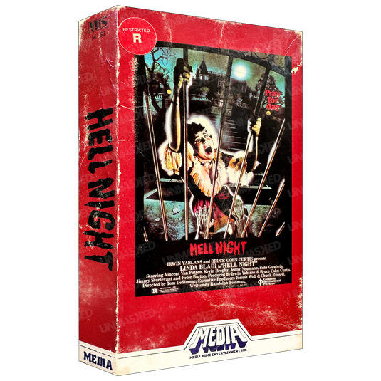 Hell Night Oversized VHS Plaque