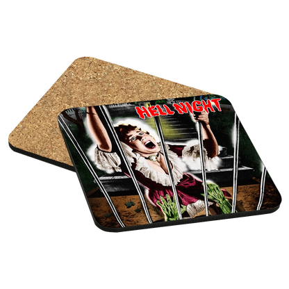 Hell Night Drink Coaster