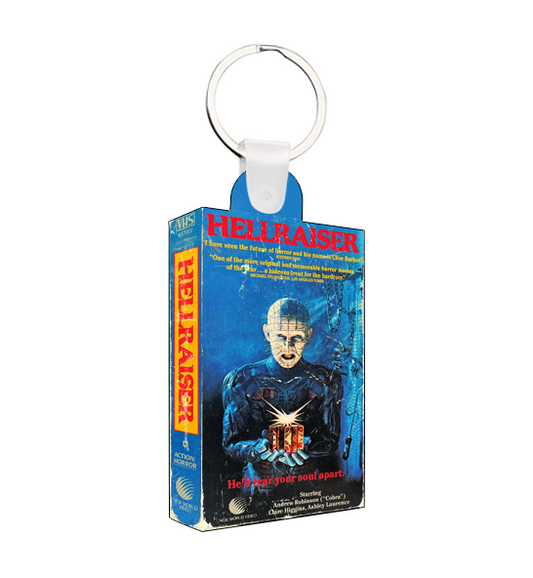 Hellraiser Mini VHS Keychain