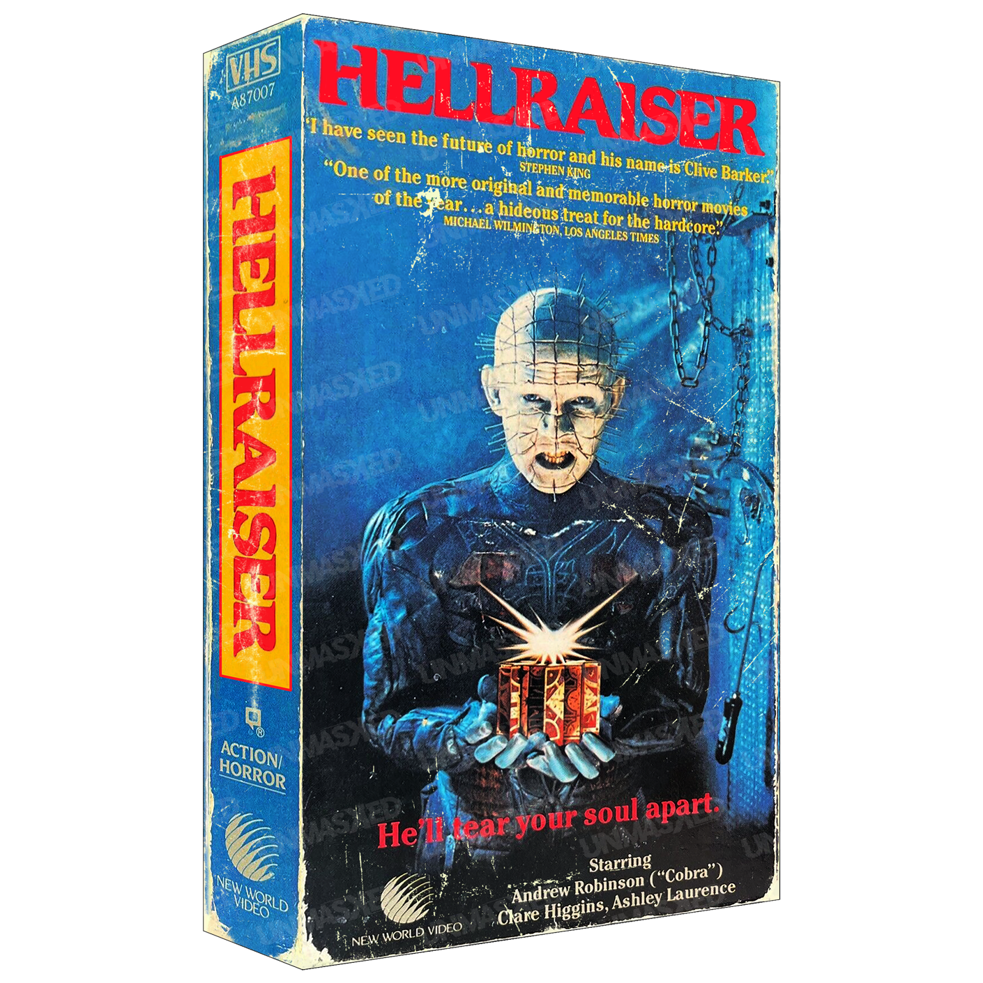 Hellraiser Oversized VHS Plaque