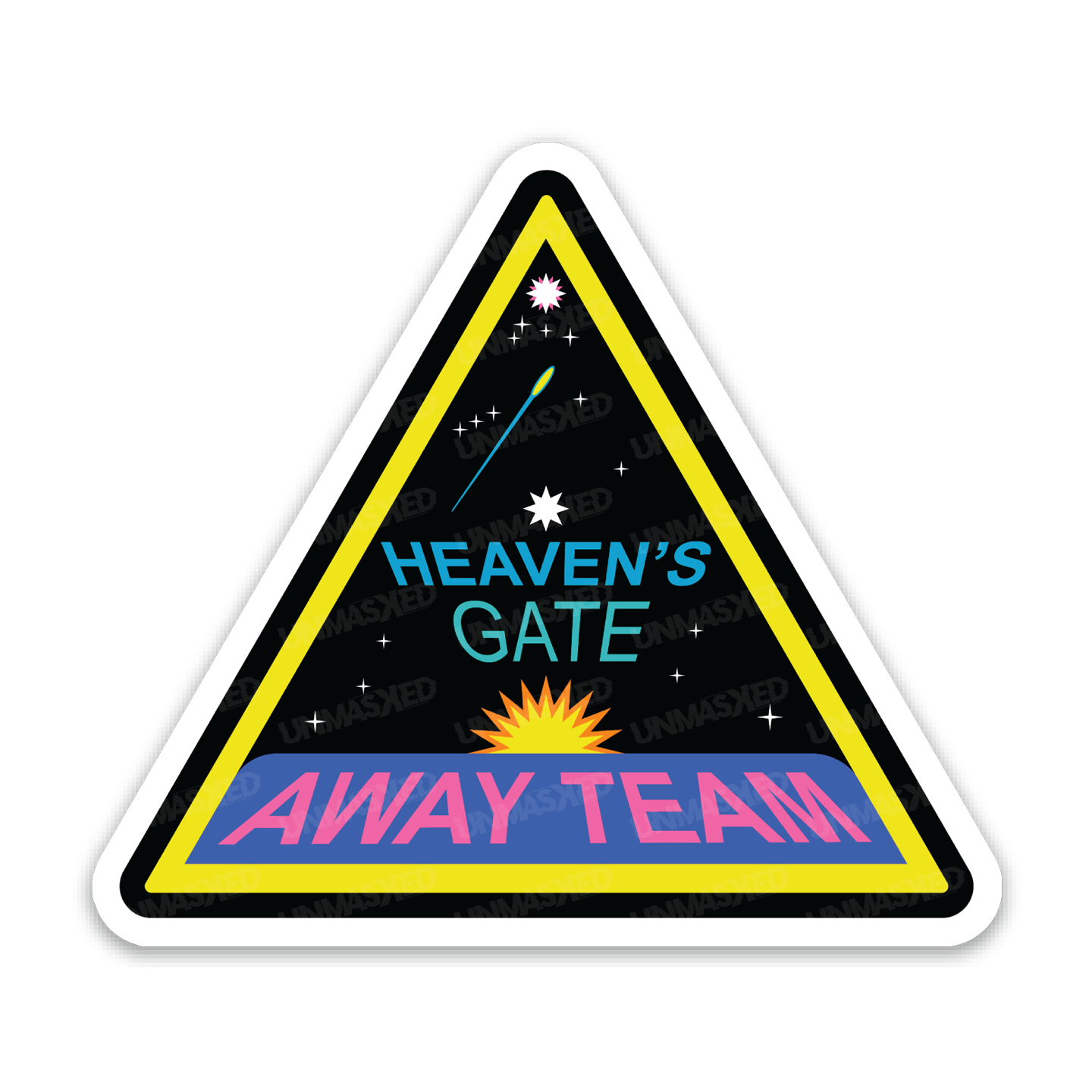 Heaven's Gate Away Team Sticker