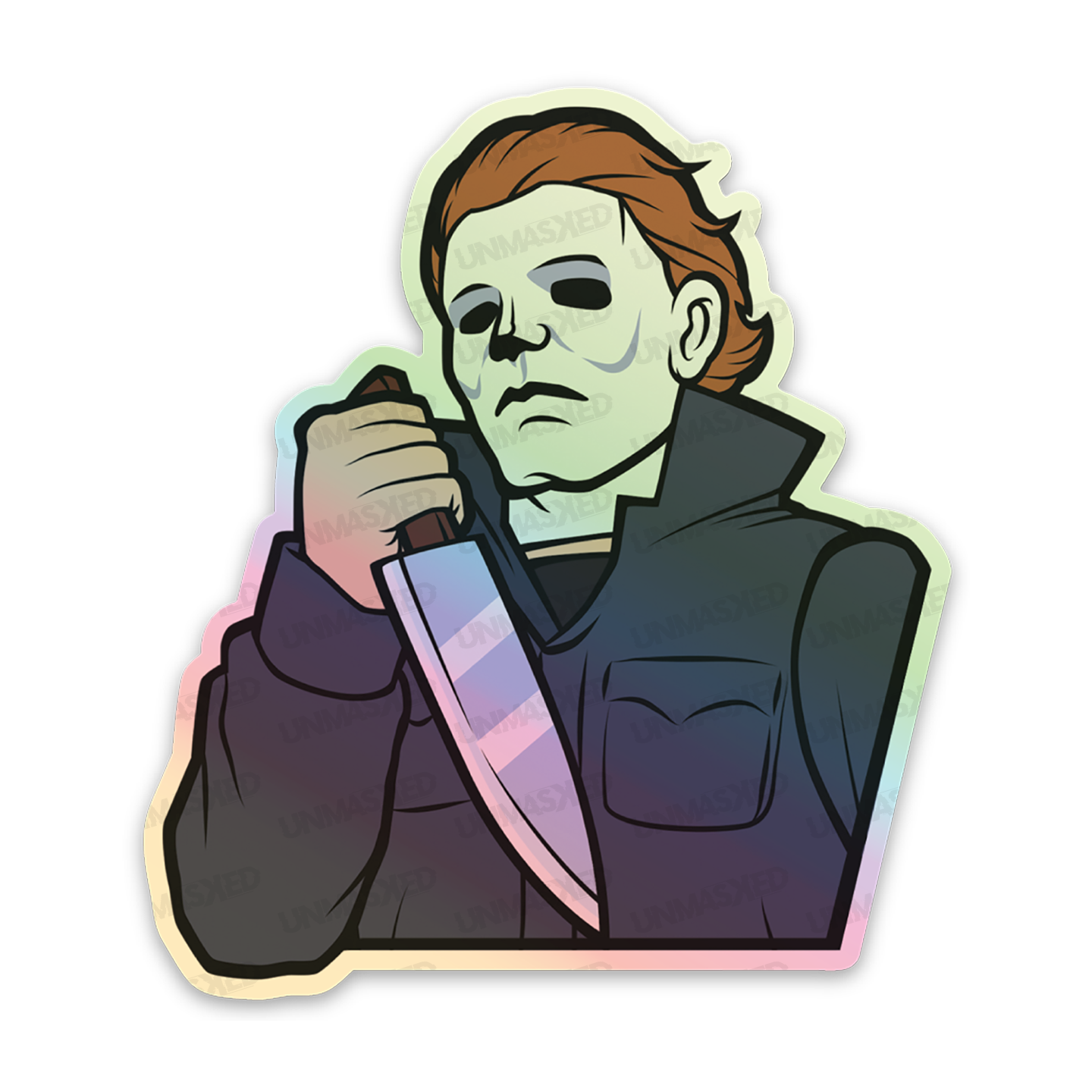 Holographic Michael Myers Sticker