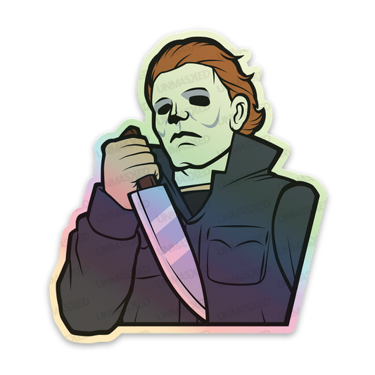 Holographic Michael Myers Sticker