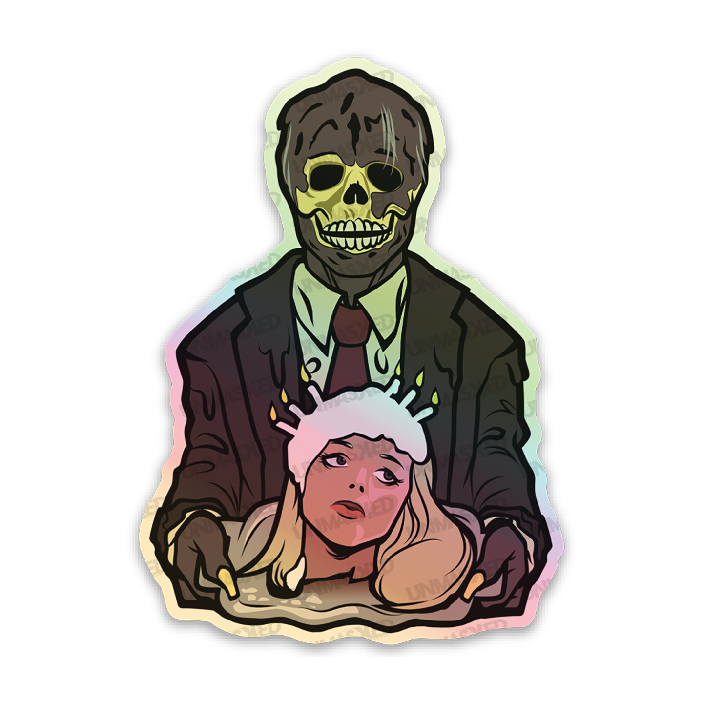 Holographic Father's Day Sticker