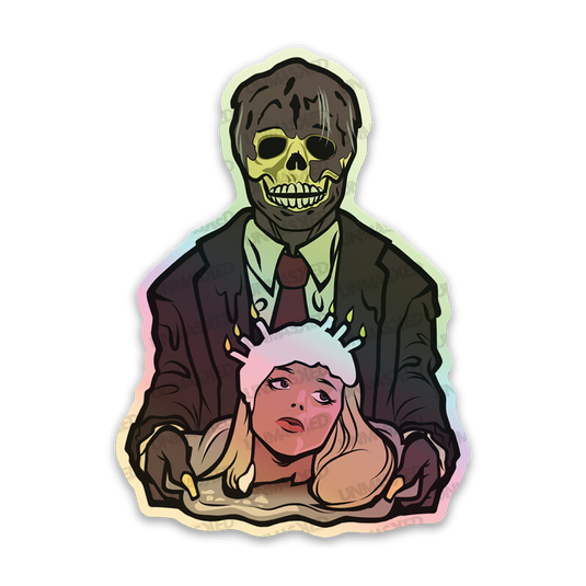 Holographic Father's Day Sticker