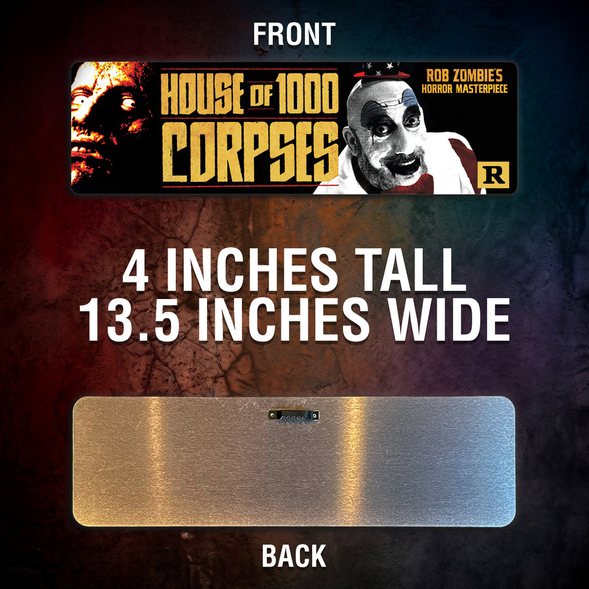 House of 1000 Corpses Aluminum Street Sign