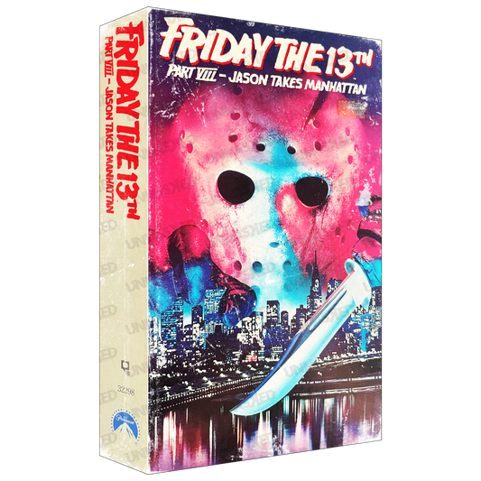 Jason Takes Manhattan Oversized VHS Plaque