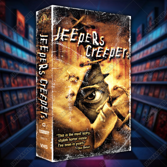 Jeepers Creepers Supersized VHS Wall Art