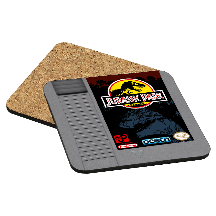 Jurassic Park NES Drink Coaster