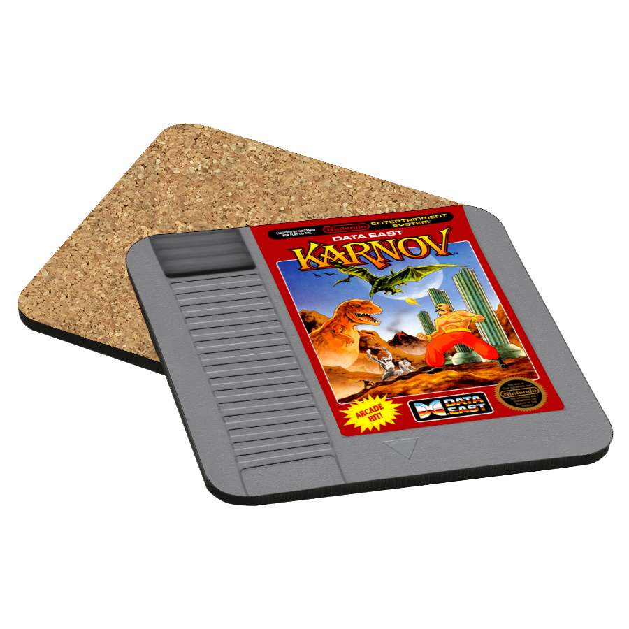 Karnov NES Drink Coaster