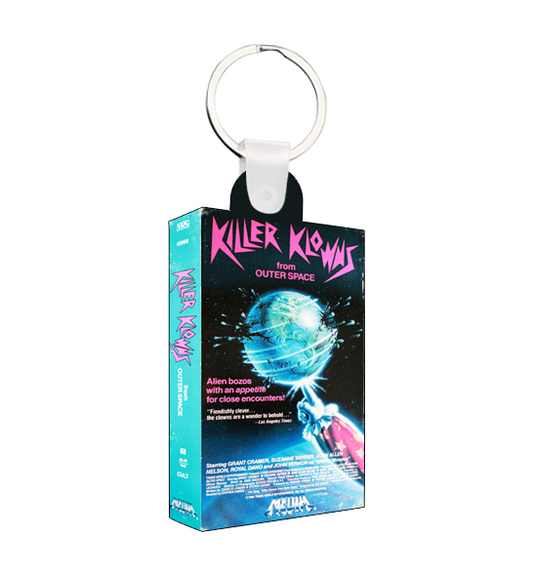 Killer Klowns Mini VHS Keychain