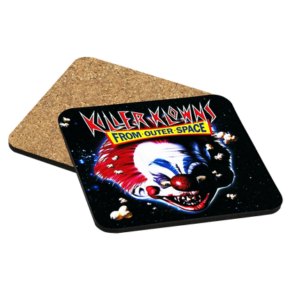 Killer Klowns Midnite Movies Drink Coaster