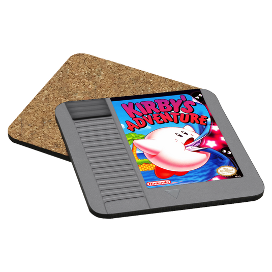Kirby's Adventure NES Drink Coaster