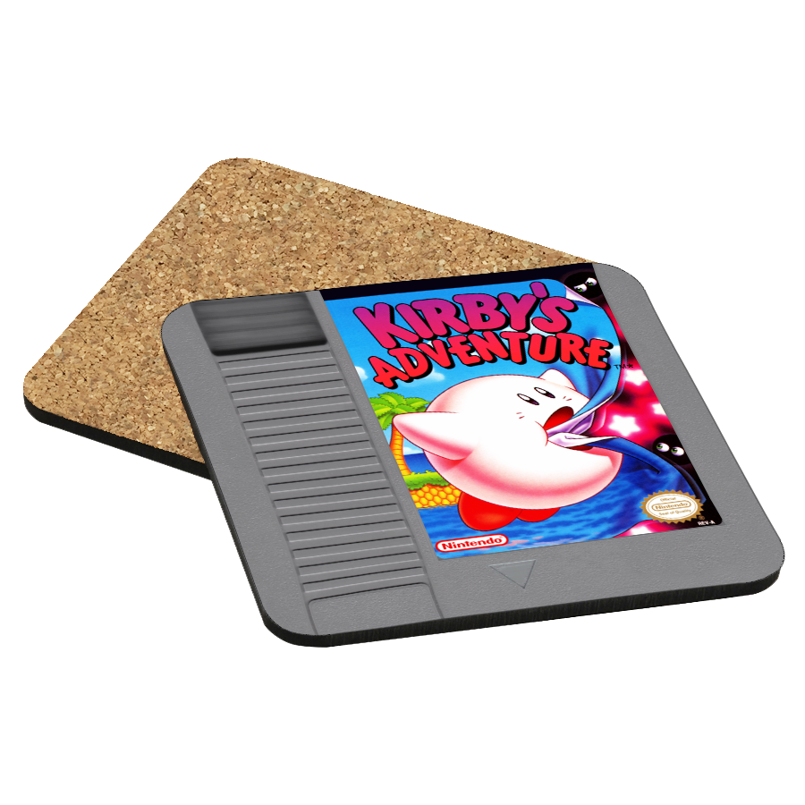 Kirby's Adventure NES Drink Coaster
