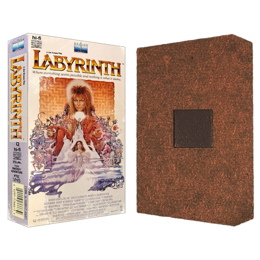 Labyrinth Mini VHS Magnet