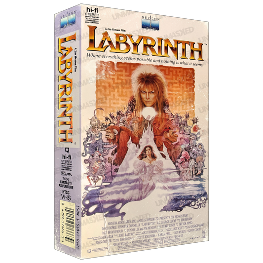Labyrinth Oversized VHS Plaque