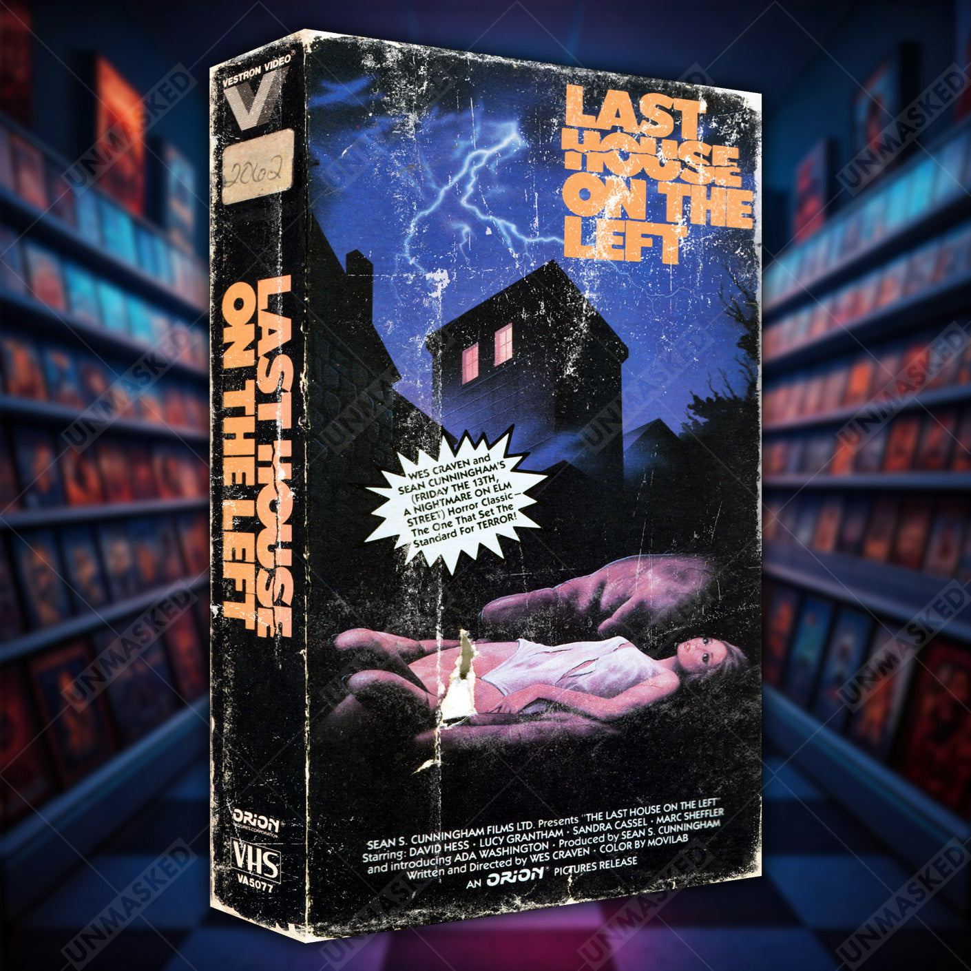 Last House on the Left Supersized VHS Wall Art
