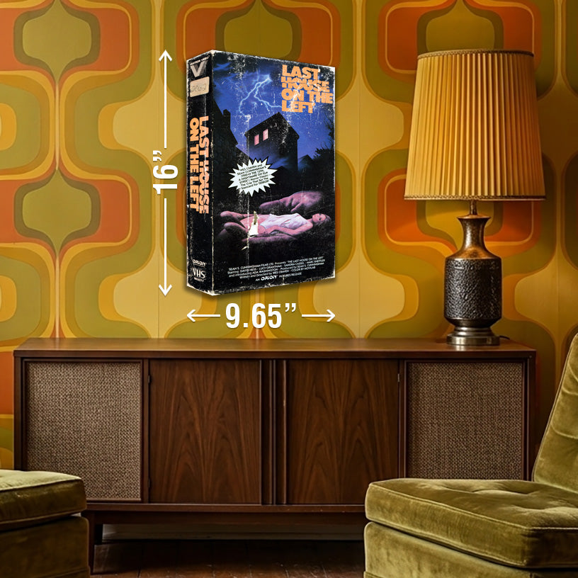 Last House on the Left Supersized VHS Wall Art