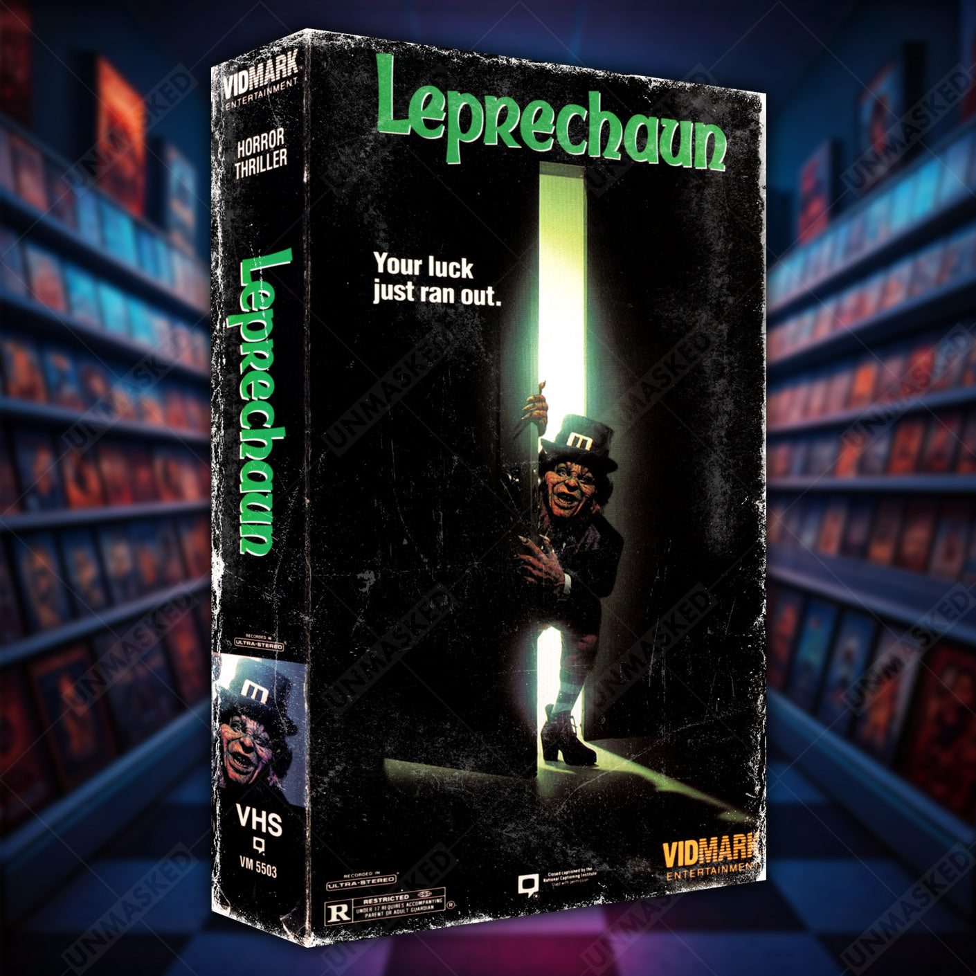 Leprechaun Supersized VHS Wall Art