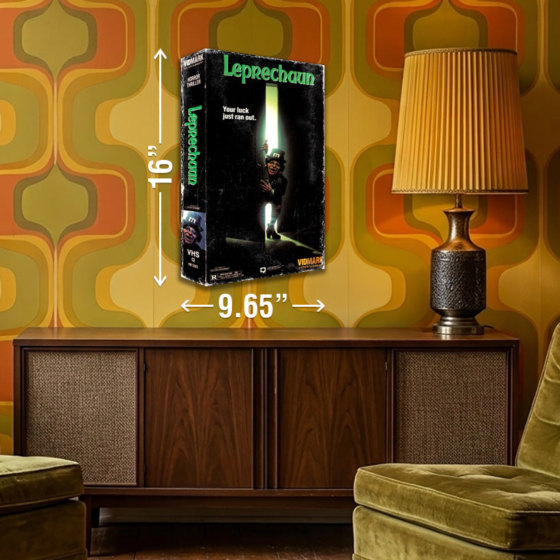 Leprechaun Supersized VHS Wall Art