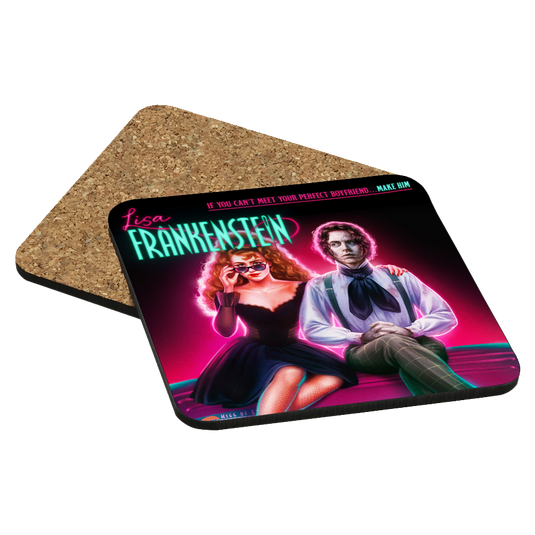 Lisa Frankenstein Drink Coaster