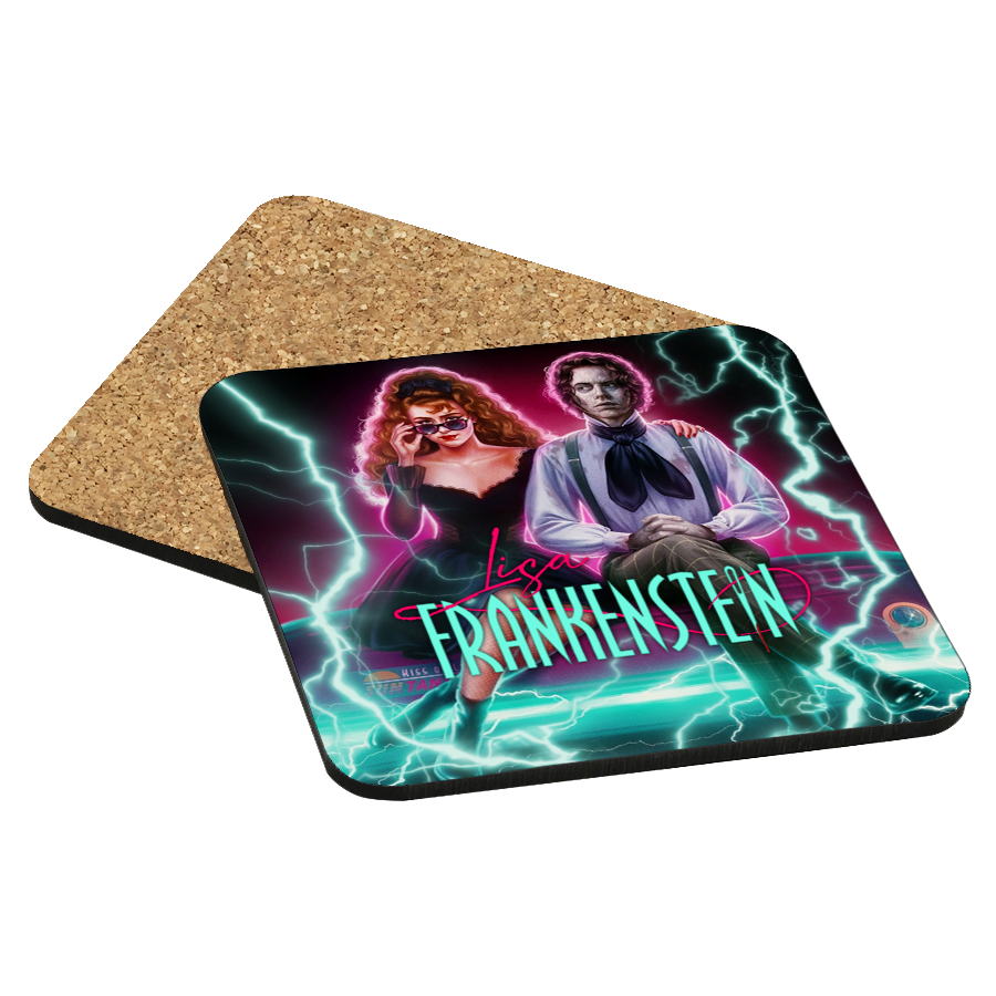 Lisa Frankenstein Drink Coaster
