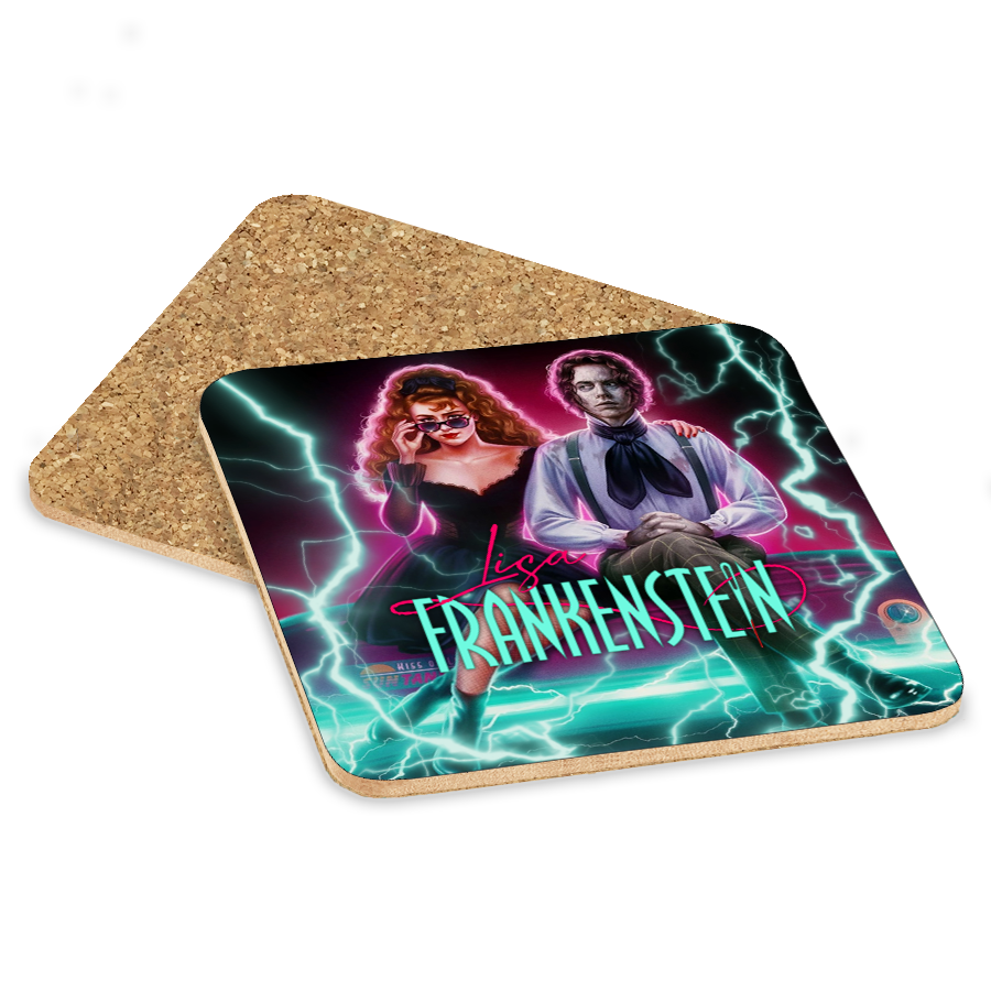 Lisa Frankenstein Drink Coaster