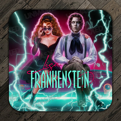 Lisa Frankenstein Drink Coaster