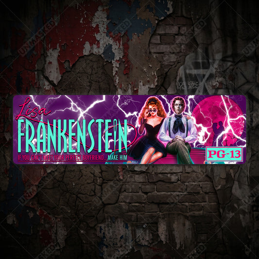 Lisa Frankenstein Aluminum Street Sign