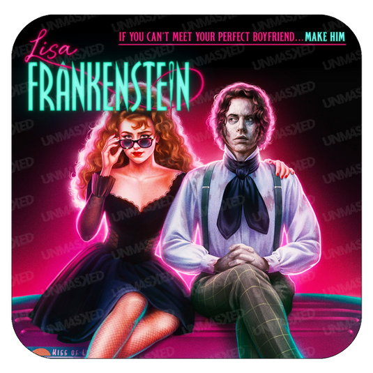 Lisa Frankenstein Drink Coaster