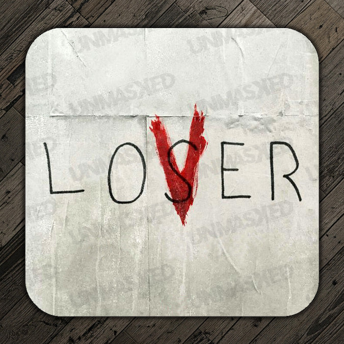 It Movie Loser Lover Drink Coaster