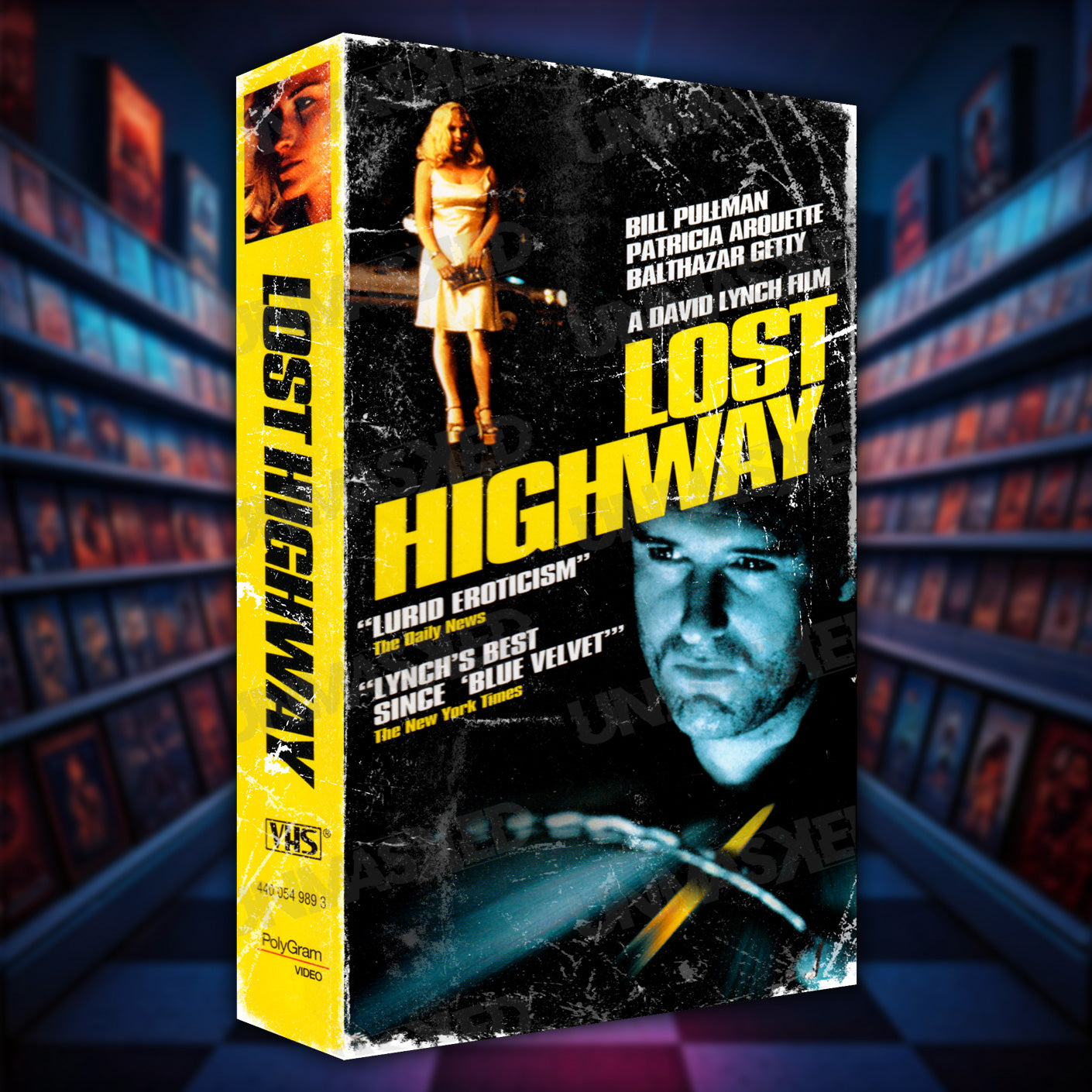 Lost Highway Supersized VHS Wall Art